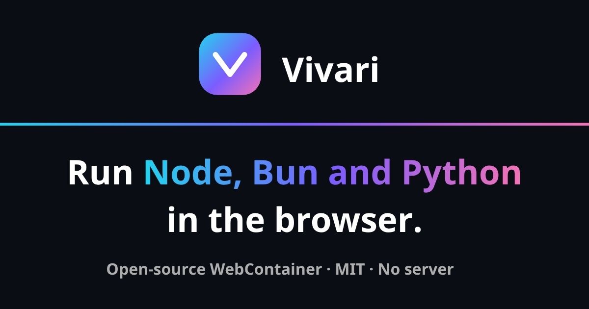 A drag-and-drop cloud architecture diagram that actually runs real code entirely your browser tab. I